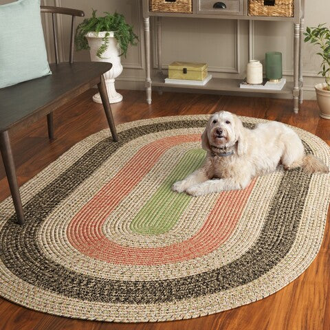 safavieh clearance braided brd319z black rug