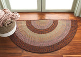 safavieh clearance braided brd320t dark brown rug
