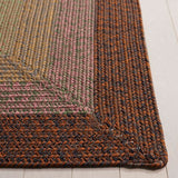 safavieh clearance braided brd320t dark brown rug