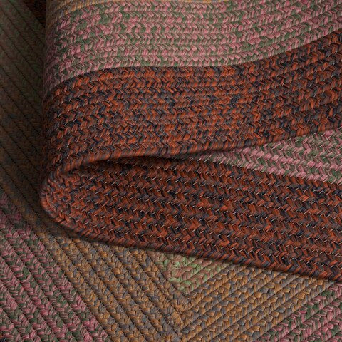 safavieh clearance braided brd320t dark brown rug
