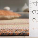 safavieh clearance braided brd320t dark brown rug