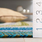 safavieh clearance braided brd323n navy rug