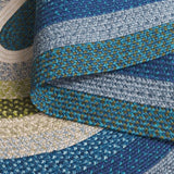 safavieh clearance braided brd323n navy rug