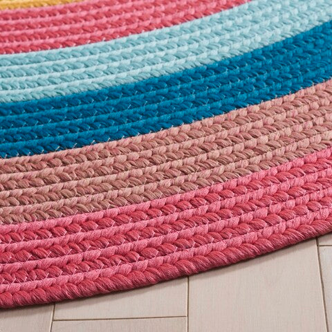 safavieh clearance braided brd327u pink rug