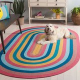 safavieh clearance braided brd327u pink rug