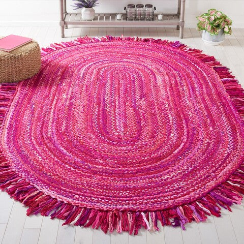 safavieh clearance braided brd451u pink rug