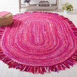 safavieh clearance braided brd451u pink rug