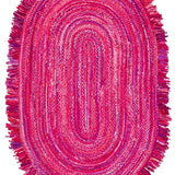 safavieh clearance braided brd451u pink rug