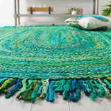 safavieh clearance braided brd451y green rug