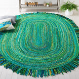 safavieh clearance braided brd451y green rug