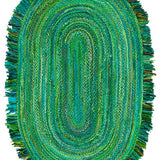 safavieh clearance braided brd451y green rug