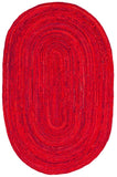 safavieh clearance braided brd452q red rug