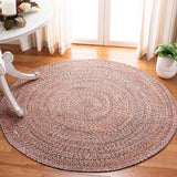 safavieh clearance braided brd701p terracotta rug