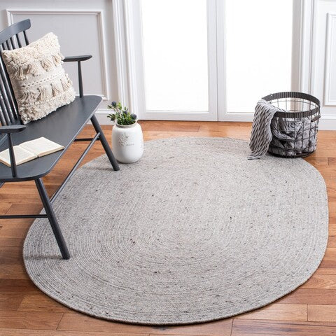 safavieh clearance braided brd901g light grey rug