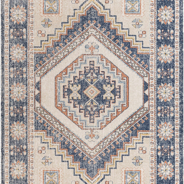 Hauteloom Burdekin BRDK Cream Machine Made Polyester Rug
