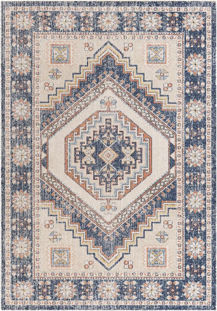Hauteloom Burdekin BRDK Cream Machine Made Polyester Rug