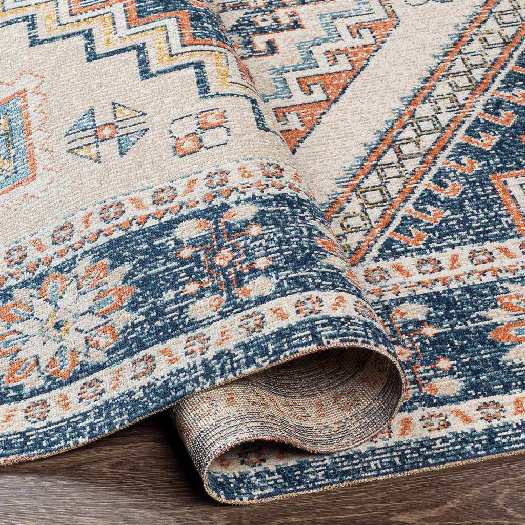Hauteloom Burdekin BRDK Cream Machine Made Polyester Rug