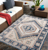 Hauteloom Burdekin BRDK Cream Machine Made Polyester Rug
