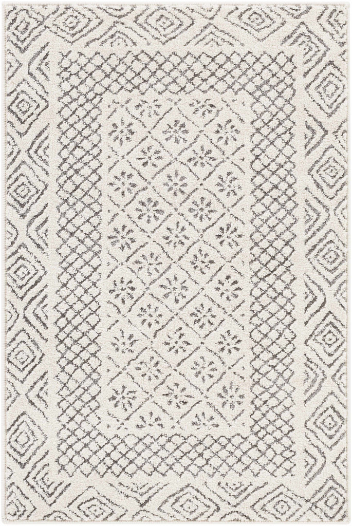 Hauteloom Burdette BRDT Charcoal Machine Made Polypropylene Rug