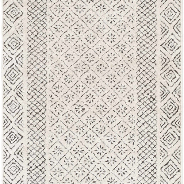 Hauteloom Burdette BRDT Charcoal Machine Made Polypropylene Rug