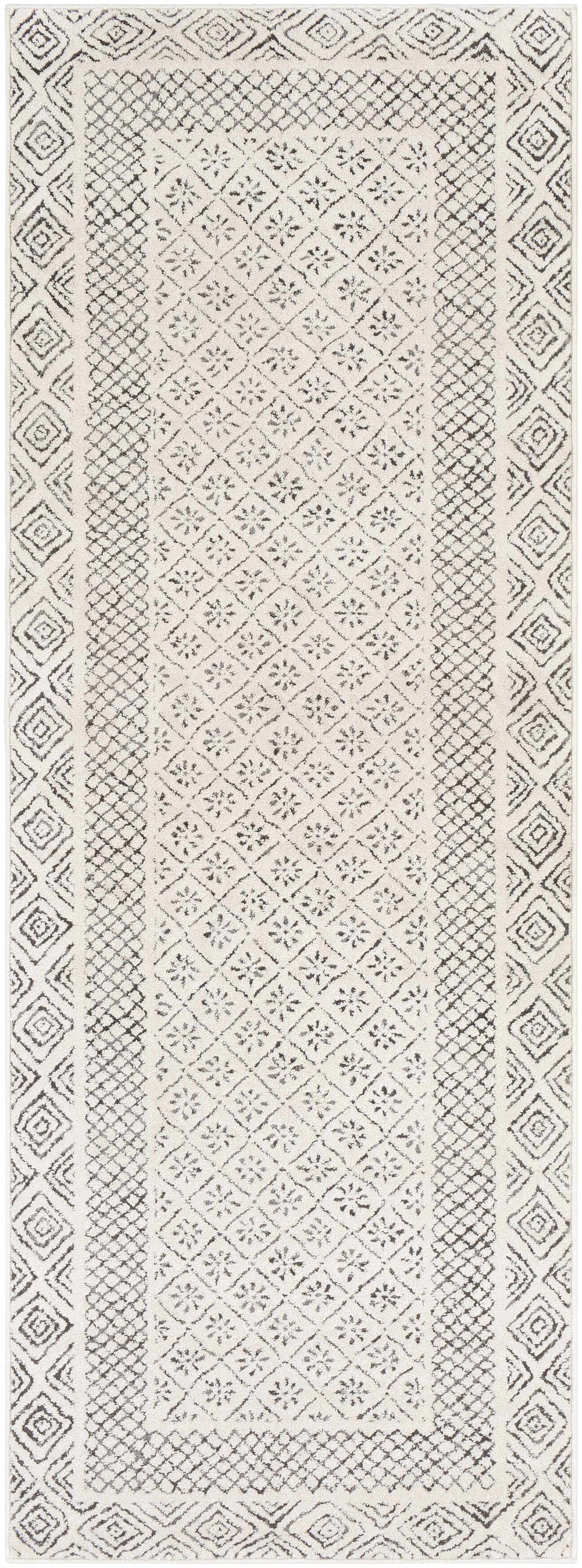 Hauteloom Burdette BRDT Charcoal Machine Made Polypropylene Rug