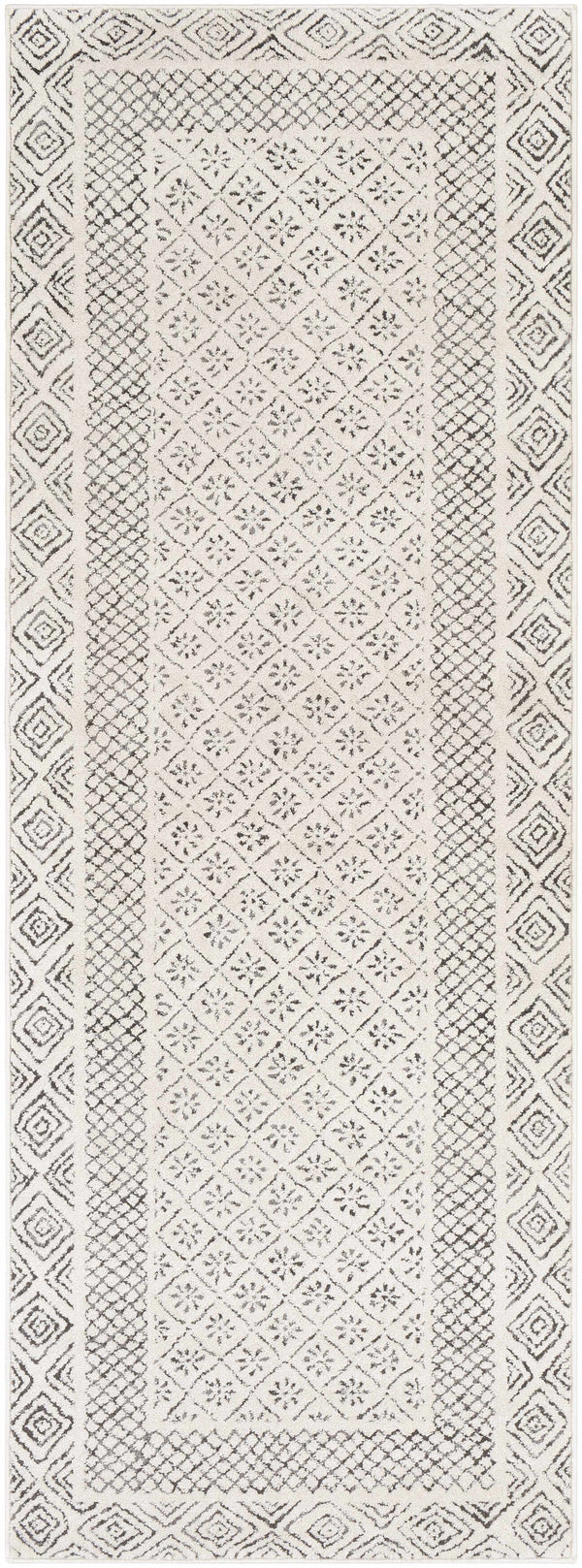 Hauteloom Burdette BRDT Charcoal Machine Made Polypropylene Rug