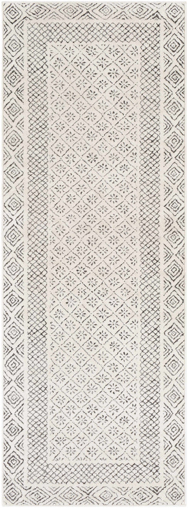 Hauteloom Burdette BRDT Charcoal Machine Made Polypropylene Rug