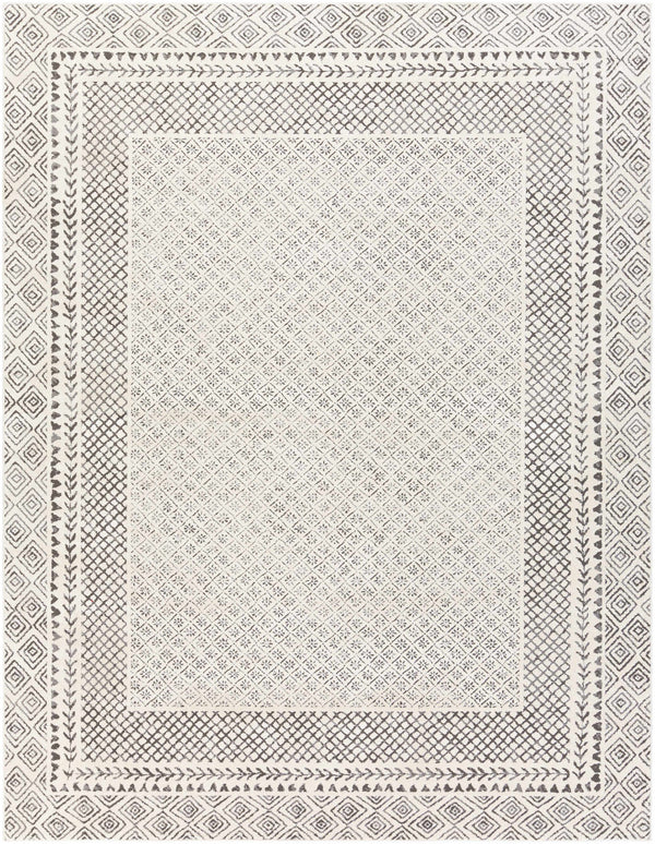 Hauteloom Burdette BRDT Charcoal Machine Made Polypropylene Rug