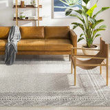 Hauteloom Burdette BRDT Charcoal Machine Made Polypropylene Rug
