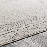 Hauteloom Burdette BRDT Charcoal Machine Made Polypropylene Rug