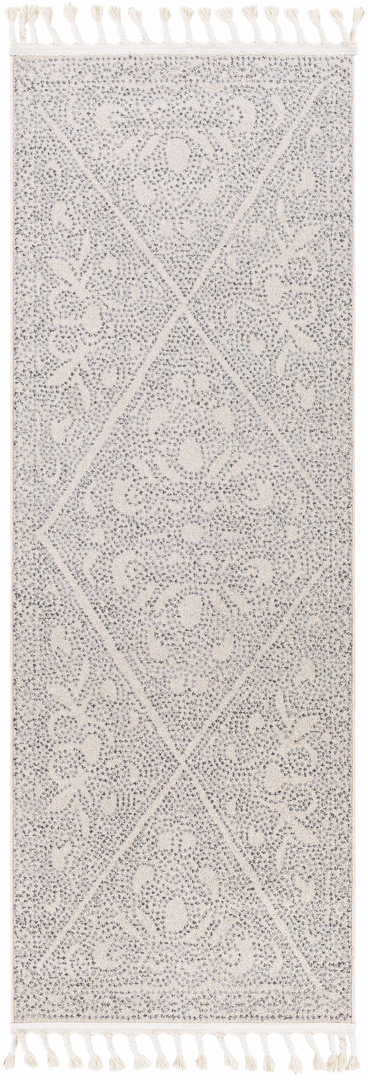 Hauteloom Birdwood BRDWD Charcoal Machine Made Polyester Rug