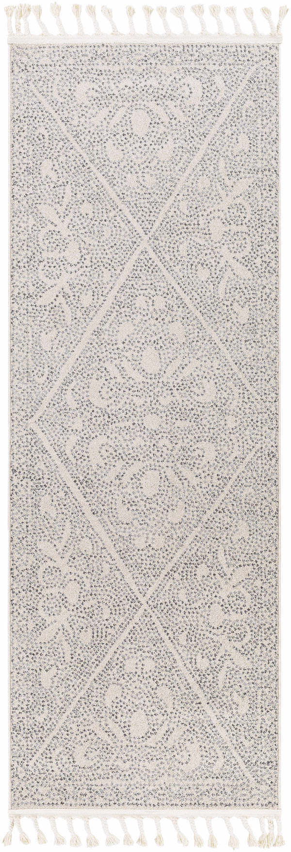 Hauteloom Birdwood BRDWD Charcoal Machine Made Polyester Rug