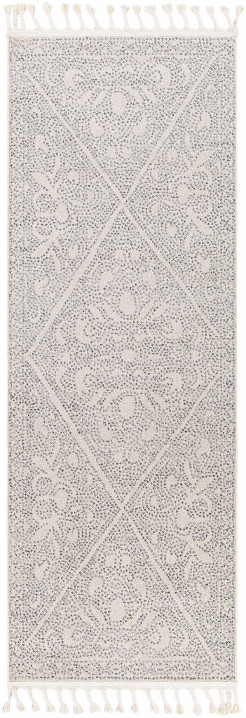 Hauteloom Birdwood BRDWD Charcoal Machine Made Polyester Rug