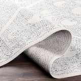 Hauteloom Birdwood BRDWD Charcoal Machine Made Polyester Rug