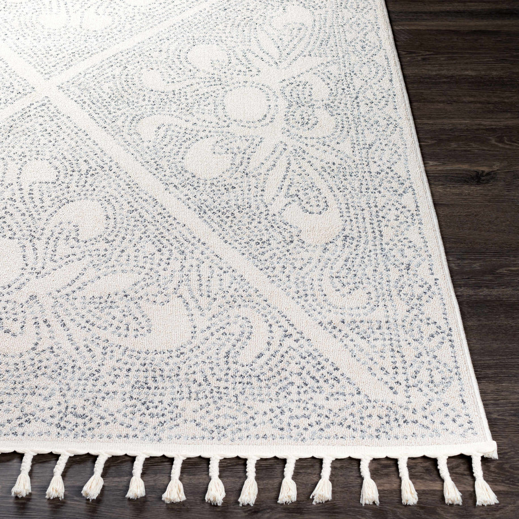 Hauteloom Birdwood BRDWD Charcoal Machine Made Polyester Rug