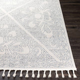 Hauteloom Birdwood BRDWD Charcoal Machine Made Polyester Rug