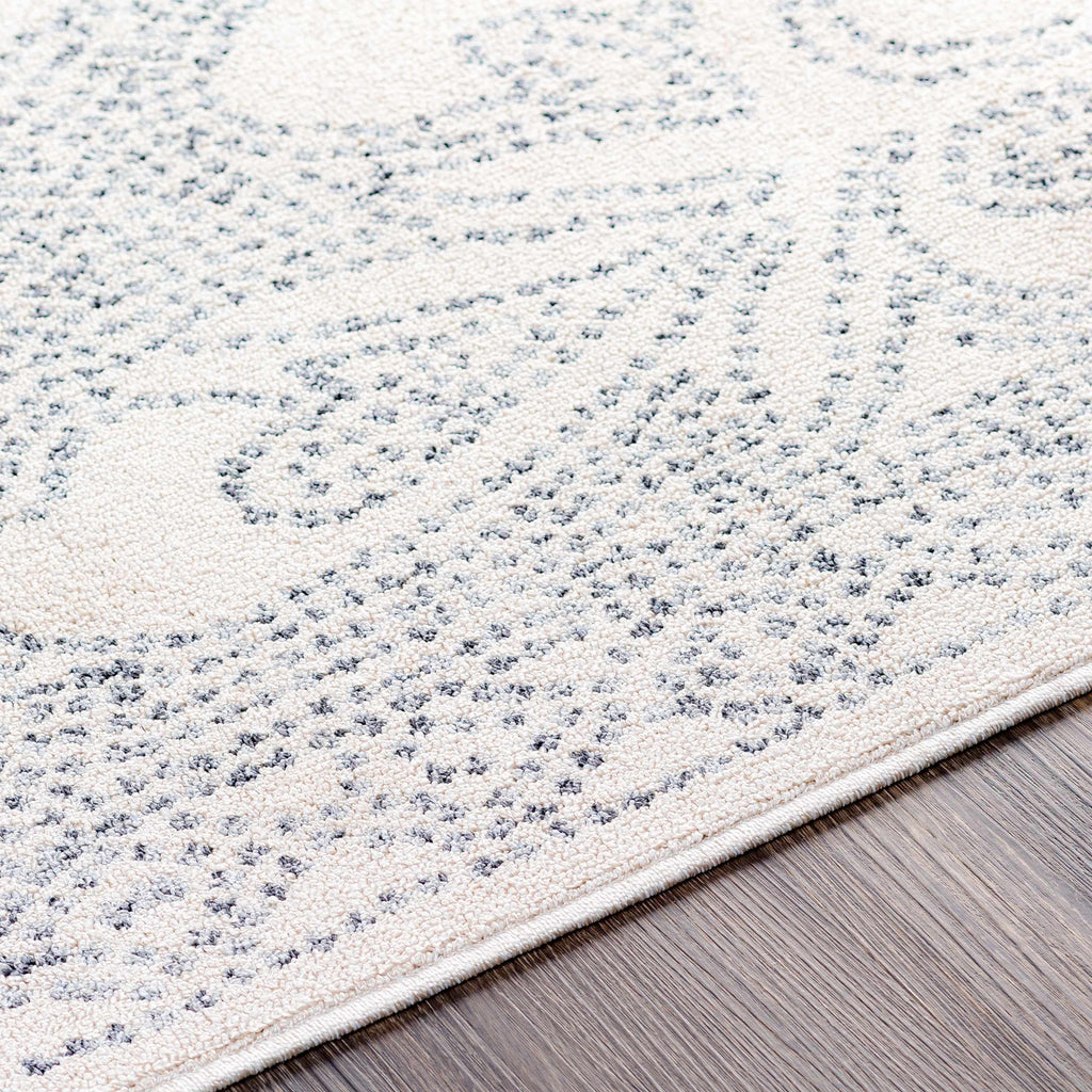 Hauteloom Birdwood BRDWD Charcoal Machine Made Polyester Rug