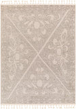 Hauteloom Birdwoody BRDWY Beige Machine Made Polypropylene Rug