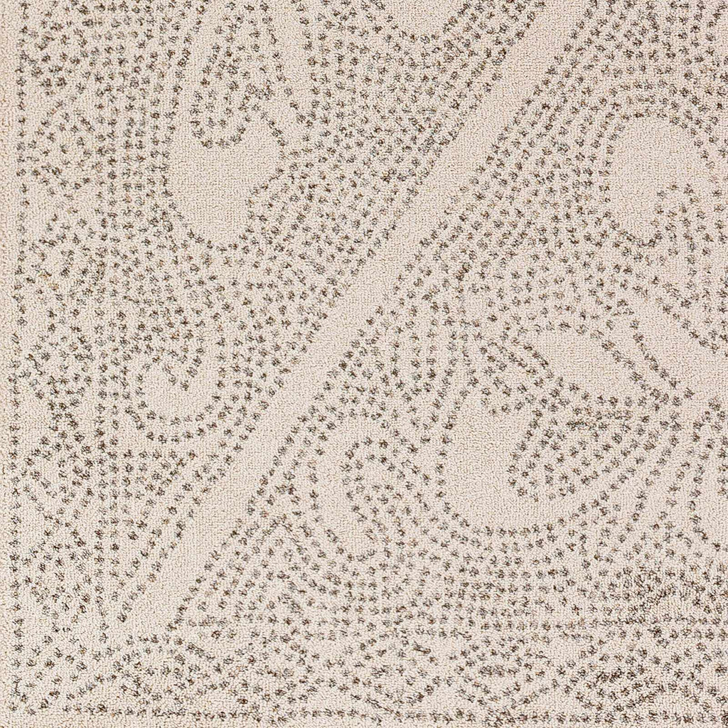 Hauteloom Birdwoody BRDWY Beige Machine Made Polypropylene Rug