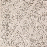 Hauteloom Birdwoody BRDWY Beige Machine Made Polypropylene Rug