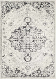 Hauteloom Bordeaux BRDX Charcoal Machine Made Polypropylene Rug
