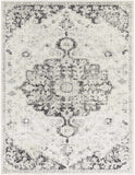 Hauteloom Bordeaux BRDX Charcoal Machine Made Polypropylene Rug
