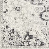 Hauteloom Bordeaux BRDX Charcoal Machine Made Polypropylene Rug