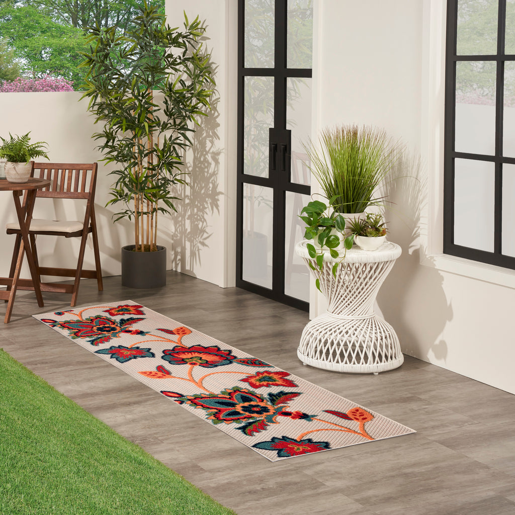 nourison aloha alh31 multicolor rug