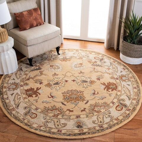 safavieh clearance bergama brg136a taupe mix rug