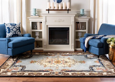 safavieh clearance bergama brg141a light blue rug