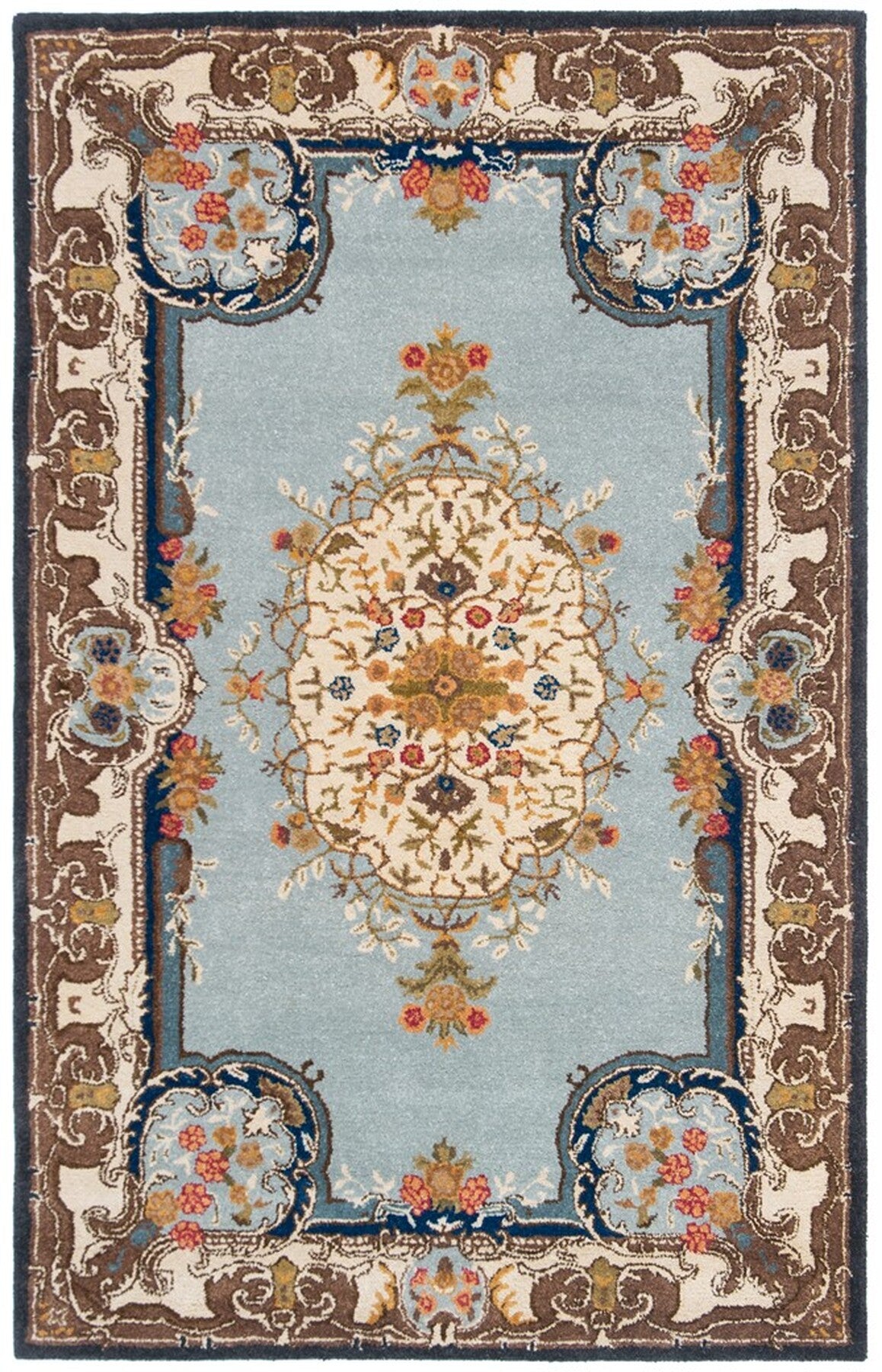 safavieh clearance bergama brg141a light blue rug