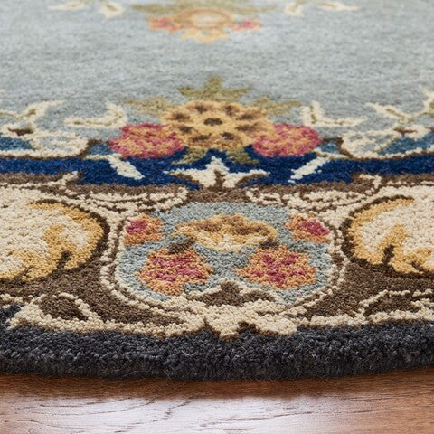 safavieh clearance bergama brg141a light blue rug