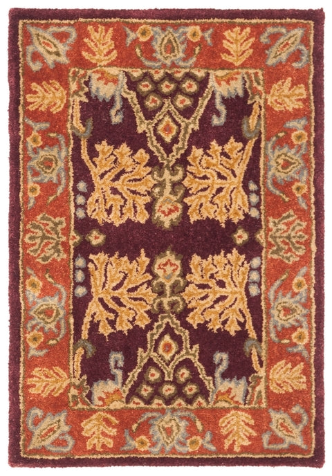 safavieh clearance bergama brg190c burgundy rug