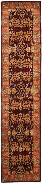 safavieh clearance bergama brg190c burgundy rug